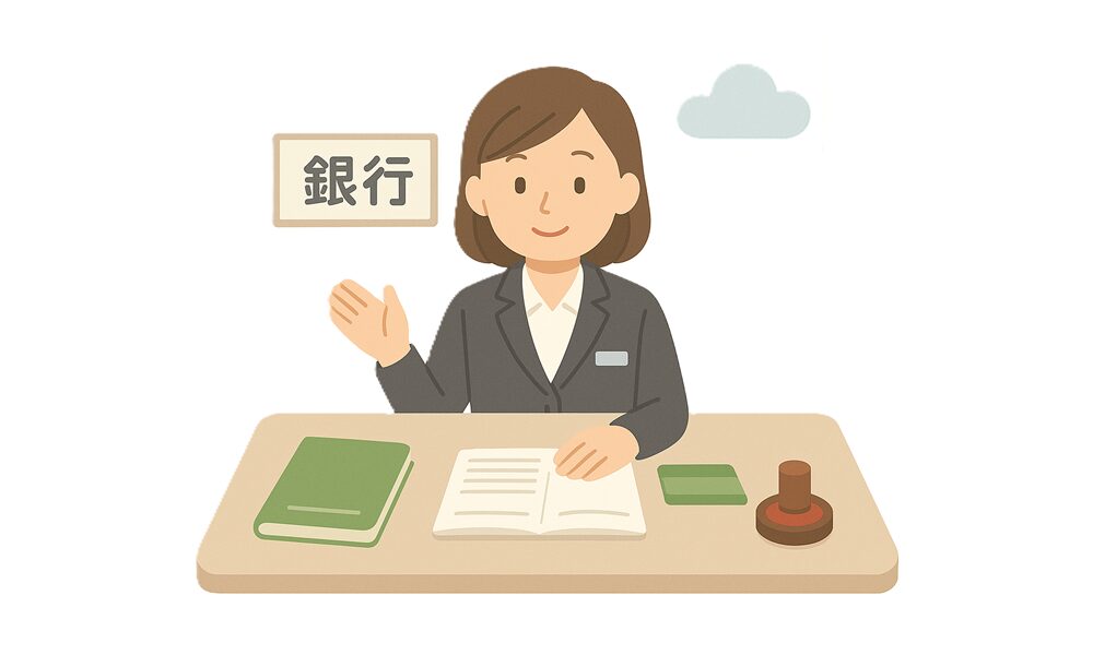銀行窓口のイメージ画像